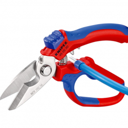 Ножницы для кабелей KNIPEX с двойным гнездом 6мм хромированные 180мм 95-05-20-SB - Картинка 8