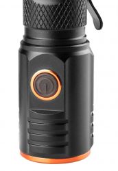 Фонарь ручной Neo Tools, 2000 люмен, 20Вт, USB, 2200 мАч, CHN LED, 5 функций освещения, алюминиевый, магнитное основание, IPX6 99-067 - Картинка 5