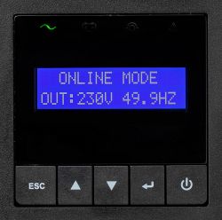 ��� Eaton 9E, 1000VA/900W, RM 2U, LCD, USB, RS232, 4xC13 9E1000IR - �������� 6