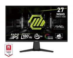 ������� MSI 27" MAG 275QF 2xHDMI, DP, Audio, IPS, 2560x1440, 180Hz, 0.5ms, sRGB 101%, AdaptiveSync 9S6-3CE21M-022