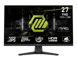  MSI 27" MAG 272F HDMI, DP, Audio, IPS, 1920x1080, 200Hz, 0.5ms, sRGB 115%, FreeSync 9S6-3CE51T-008