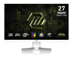������� MSI 27" MAG 274QRFW-E20 2xHDMI, DP, Audio, IPS, 2560x1440, 200Hz, 0.5ms, sRGB 124%, AdaptiveSync, Pivot, HDR400, ����� 9S6-3CF99T-001