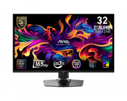 ������� MSI 31.5" MAG 322UP-E16 2xHDMI, DP, USB-C, Audio, QD-OLED, 3840x2160, 165Hz, 0.03ms, sRGB 138%, FreeSync, HAS, HDR400 9S6-3DD29A-049