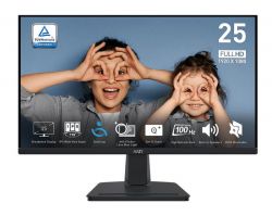  MSI 24.5" PRO MP251 D-Sub, HDMI, MM, IPS, 100Hz, 4ms, sRGB 101% 9S6-3PC2CM-041