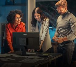 ������� MSI 21.45" PRO MP225V D-Sub, HDMI, VA, 100Hz, 4ms, sRGB 100%, AdaptiveSync 9S6-3PE0CM-014 - �������� 8