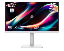 �������MSI 27" PRO MAX 271QPHW E14, 2xHDMI, DP, USB-C, 2xUSB, MM, IPS, 2560x1440, 144Hz, 1ms, sRGB 121%, FreeSync, Pivot, ���� 9S6-3PF54H-008