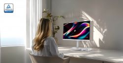 �������MSI 27" PRO MAX 271QPHW E14, 2xHDMI, DP, USB-C, 2xUSB, MM, IPS, 2560x1440, 144Hz, 1ms, sRGB 121%, FreeSync, Pivot, ���� 9S6-3PF54H-008 - �������� 3