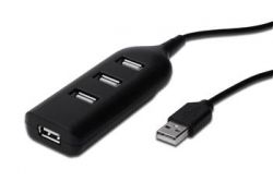 ������������ DIGITUS USB 2.0, 4 �����, ��������, ������ AB-50001-1