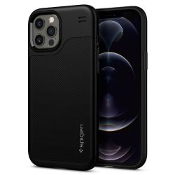 Чохол Spigen для Apple iPhone 12 Pro Max Hybrid NX, Matte Black ACS01475 - Картинка 6