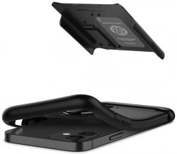����� Spigen ��� Apple iPhone 12 mini Slim Armor, Black ACS01545 - �������� 6