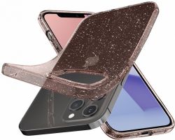 Spigen Liquid Crystal Glitter[ iPhone 12/12 Pro, Rose Quartz] ACS01699 -  4