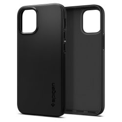 Чехол Spigen для Apple iPhone 12 mini Thin Fit, Black ACS01739 - Картинка 4