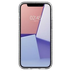 Чехол Spigen для Apple iPhone 12 mini Liquid Crystal Glitter, Crystal Quartz ACS01741 - Картинка 4