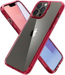  Spigen  Apple Iphone 13 Pro Ultra Hybrid, Red Crystal ACS03263 -  7
