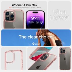  Spigen  Apple iPhone 14 Pro Max Ultra Hybrid, Rose Crystal ACS04818 -  3