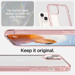 Spigen   Apple iPhone 14 Plus Ultra Hybrid, Rose Crystal ACS04897 -  9