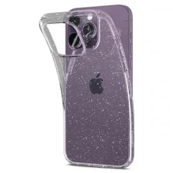 Spigen   Apple iPhone 14 Pro Liquid Crystal Glitter, Rose Quartz ACS04955 -  4