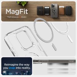 Чохол до мобільного телефона Spigen Apple iPhone 14 Pro Ultra Hybrid MagFit, Carbon Fiber (ACS04971) - Картинка 15