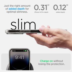  Spigen  Apple iPhone 14 Pro Ultra Hybrid MagFit, Carbon Fiber ACS04971 -  11