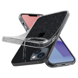  Spigen  Apple iPhone 14 Liquid Crystal Glitter, Crystal Quartz ACS05034 -  7