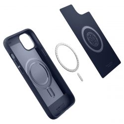 Чехол Spigen для Apple Iphone 14 Mag Armor MagFit, Navy Blue ACS05066 - Картинка 6