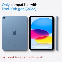 Spigen  Apple iPad 10.9" (2022) Smart Fold, Black ACS05309 -  4