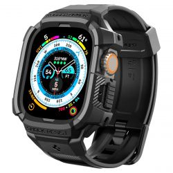 ����� � ������� 2�1 Spigen ��� Apple Watch Ultra 49mm Rugged Armor Pro, Black ACS05460 - �������� 3