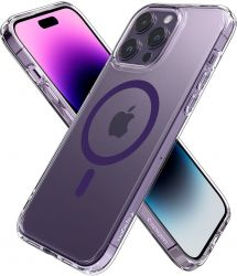 Spigen   Apple iPhone 14 Pro Ultra Hybrid MagFit, Deep Purple ACS05585 -  2