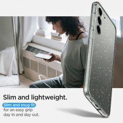  Spigen  Samsung Galaxy S23 Plus Liquid Crystal Glitter, Crystal Quartz ACS05664 -  6