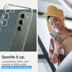  Spigen  Samsung Galaxy S23 Plus Liquid Crystal Glitter, Crystal Quartz ACS05664 -  4
