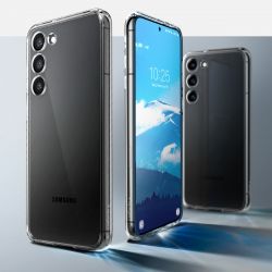  Spigen  Samsung Galaxy S23 Ultra Hybrid, Crystal Clear ACS05714 -  13