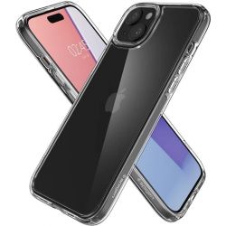  Spigen  Apple iPhone 15 Plus Crystal Hybrid, Crystal Clear ACS06459 -  3
