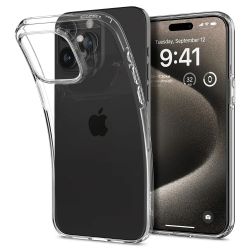  Spigen  Apple iPhone 15 Pro Max Liquid Crystal, Crystal Clear ACS06557 -  2