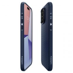  Spigen  Apple iPhone 15 Pro Max Liquid Air, Navy Blue ACS06563 -  6