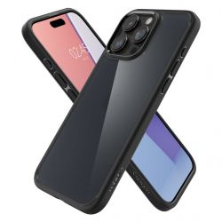 ����� Spigen ��� iPhone 15 Pro Max, Ultra Hybrid, Frost Black ACS06568 - �������� 4