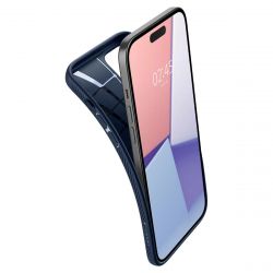 Spigen   Apple iPhone 15 Plus Liquid Air, Navy Blue ACS06651 -  8