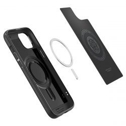 Spigen   Apple iPhone 15 Plus Mag Armor MagFit, Matte Black ACS06671 -  3