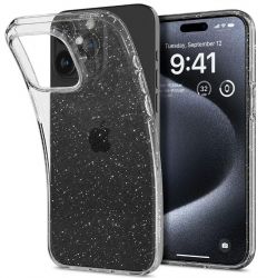  Spigen  Apple iPhone 15 Pro Liquid Crystal Glitter, Crystal Quartz ACS06701