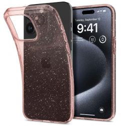  Spigen  Apple iPhone 15 Pro Liquid Crystal Glitter, Rose Quartz ACS06702