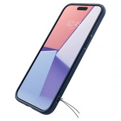 Spigen   Apple iPhone 15 Pro Liquid Air, Navy Blue ACS06705 -  9