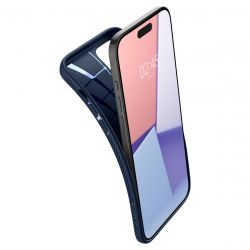 Spigen   Apple iPhone 15 Pro Liquid Air, Navy Blue ACS06705 -  8