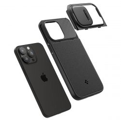 Чехол Spigen для Apple iPhone 15 Pro Optik Armor MagFit, Black ACS06738 - Картинка 7
