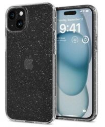  Spigen  Apple iPhone 15 Liquid Crystal Glitter, Crystal Quartz ACS06788 -  1