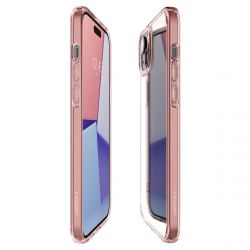 Spigen   Apple iPhone 15 Ultra Hybrid, Rose Crystal ACS06795 -  5