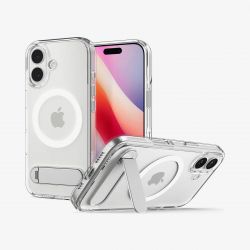 Чохол Spigen для iPhone 17, Ultra Hybrid S MagFit, Clear White ACS09981 - Картинка 12