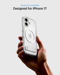 Чохол Spigen для iPhone 17, Ultra Hybrid S MagFit, Clear White ACS09981 - Картинка 8