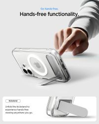 Чохол Spigen для iPhone 17, Ultra Hybrid S MagFit, Clear White ACS09981 - Картинка 2