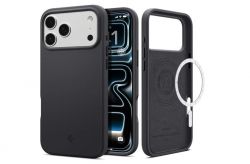 ����� Spigen ��� iPhone 17 Pro Max, Silicone Fit MagFit, Black ACS10270