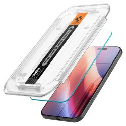 ������ Spigen ��� iPhone 16 Pro, Glas.tR EZ Fit, (2 Pack) AGL07928 - �������� 2