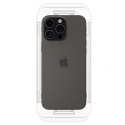 ������ Spigen ��� iPhone 16 Pro, Glas.tR EZ Fit, (2 Pack) AGL07928 - �������� 8